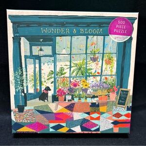 Galison | "Wonder & Bloom" 500pc Jigsaw Puzzle - Complete, No Damage